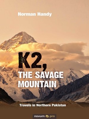 cover image of K2, the Savage Mountain